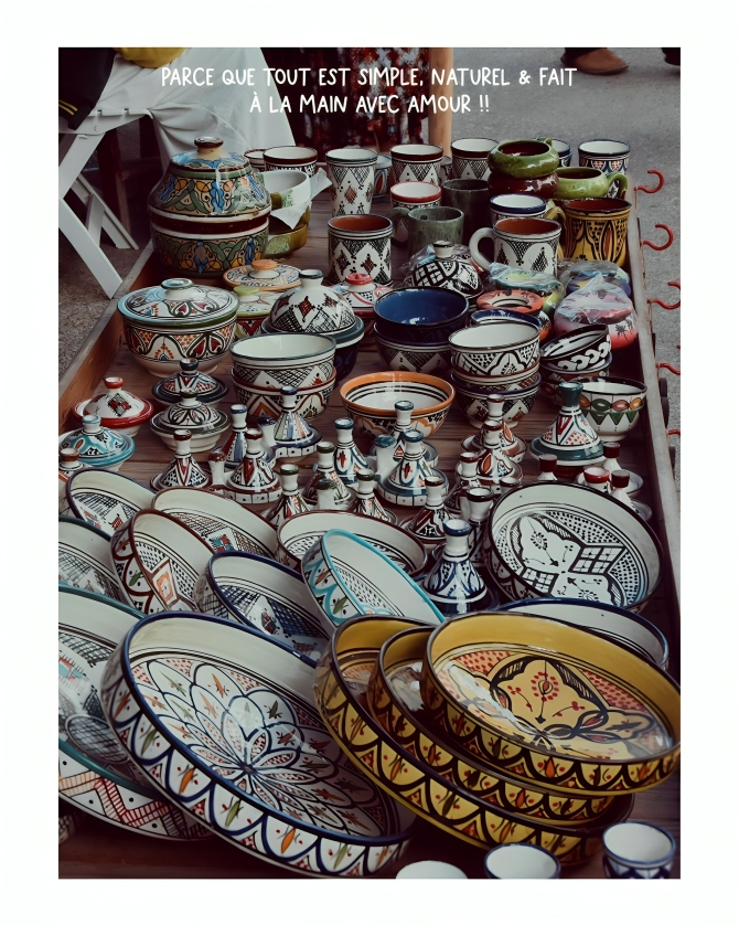 Parce que tout est simple, naturels et fait à la main avec amour.